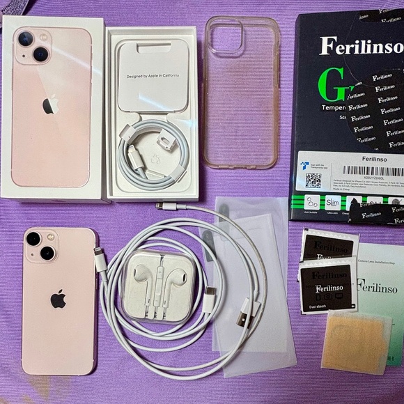 Apple iPhone 13 mini 256 gb pink - unlocked - Picture 1 of 10